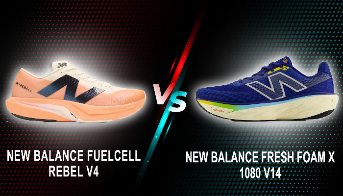 NEW BALANCE FUELCELL REBEL V4 VS NEW BALANCE FRESH FOAM X 1080 V14