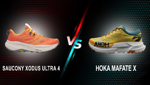 Saucony Xodus Ultra 4 vs HOKA One One Mafate X