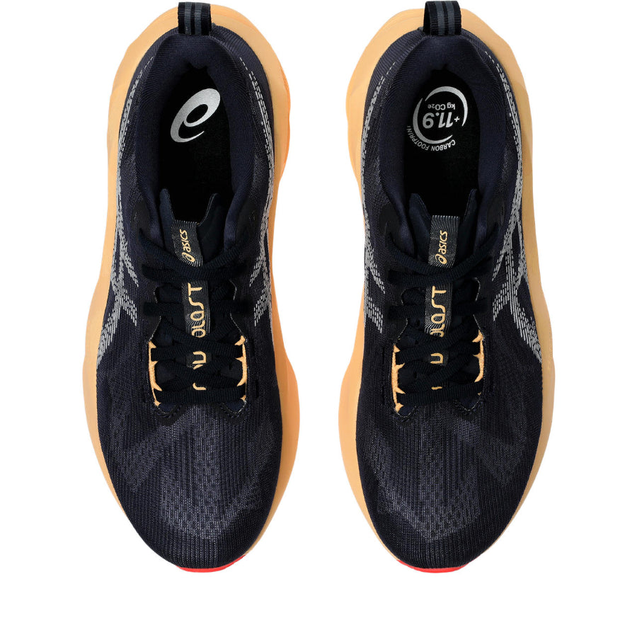 Asics Novablast 5 Negro Naranja
