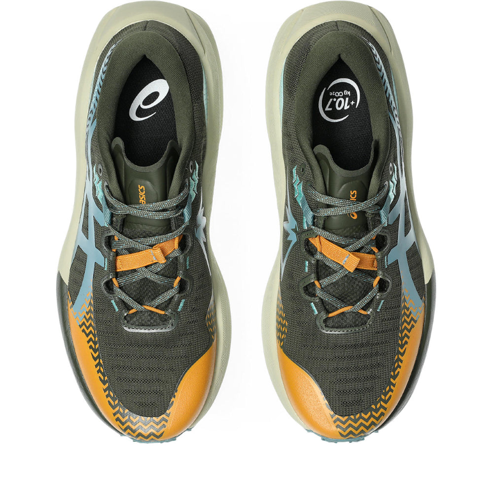 Zapatillas Asics Trabuco Max 5 Verde Naranja