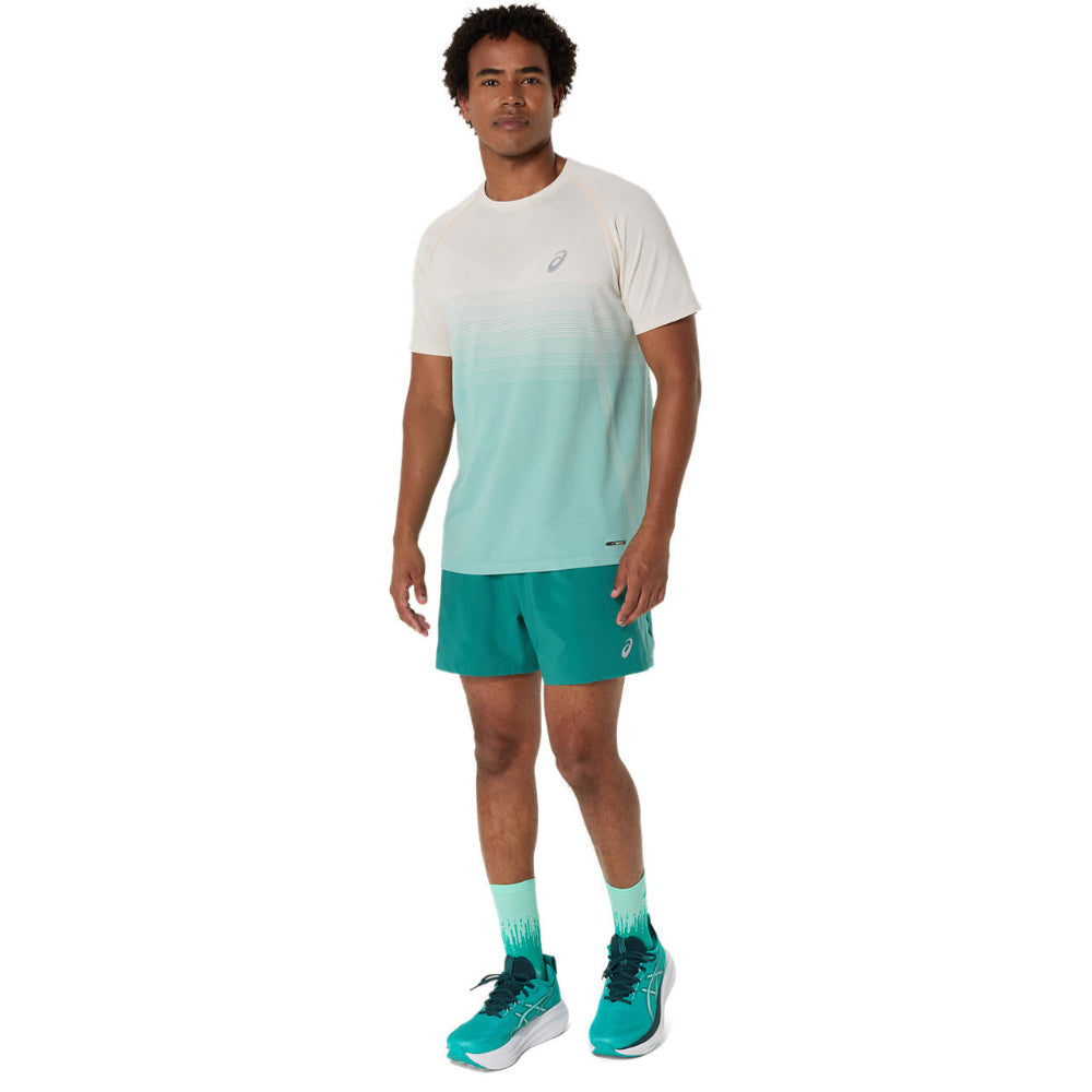 Pantalones cortos running Asics ROAD 5IN Azul