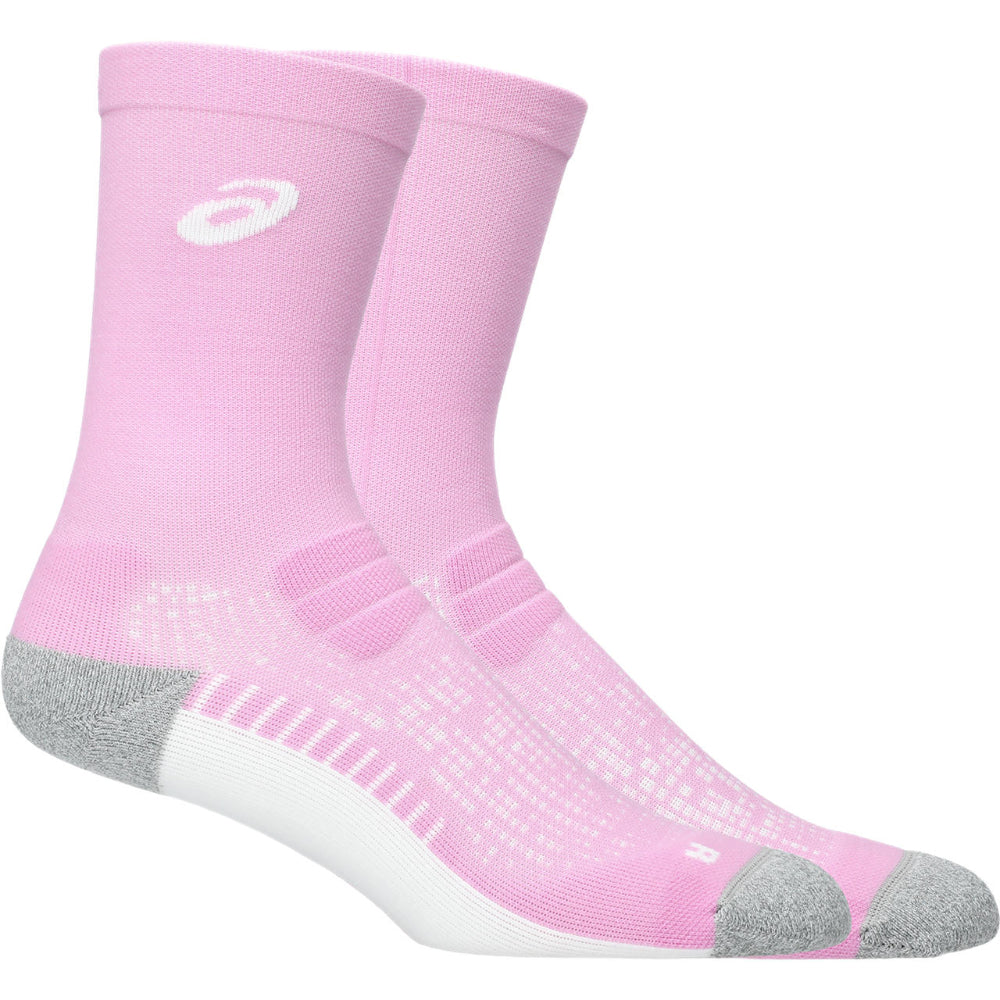 Asics calcetines Performance Run Crew Rosa Gris