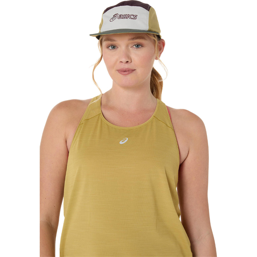 Asics gorra 5 Panel Verde