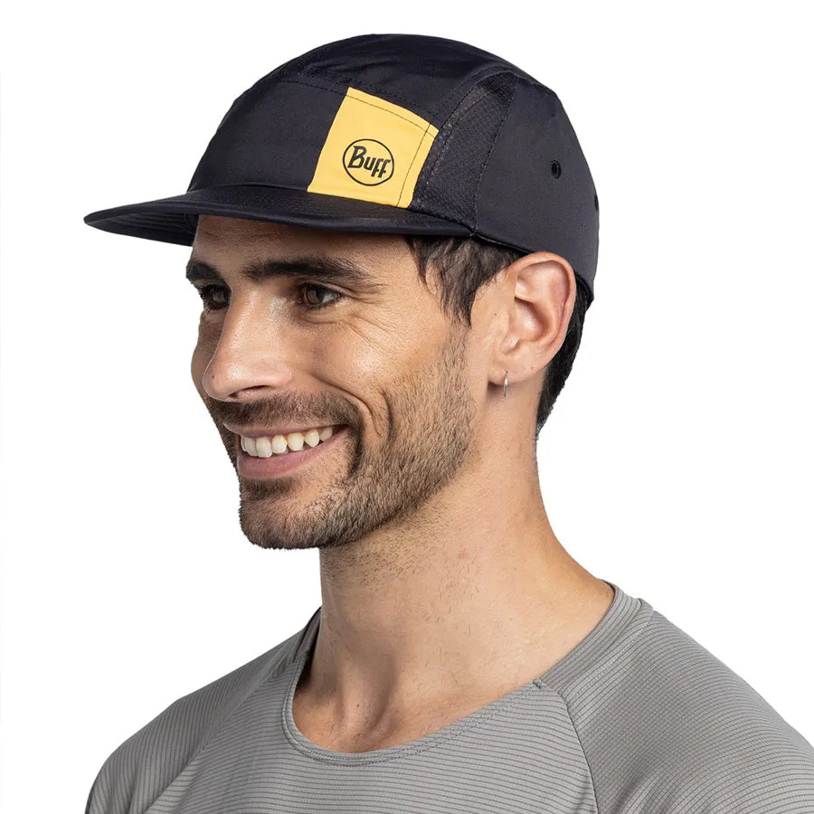 Buff Gorra 5 PANEL GO Domus Negro