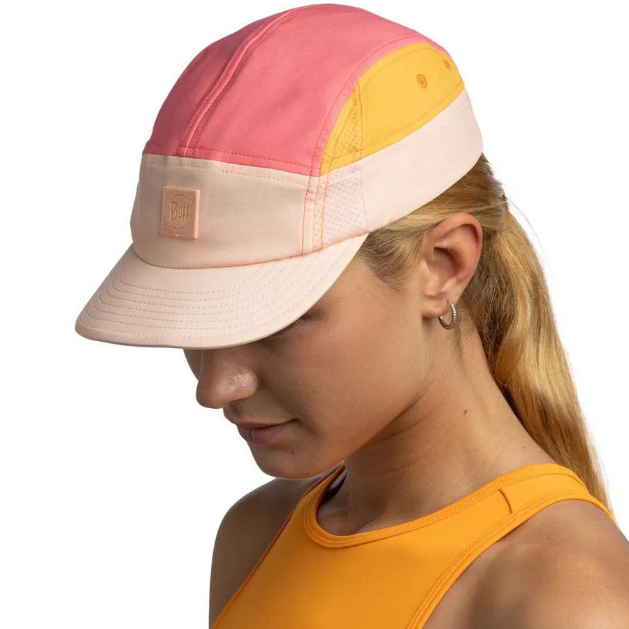 Buff Gorra 5 PANEL GO Domus Naranja