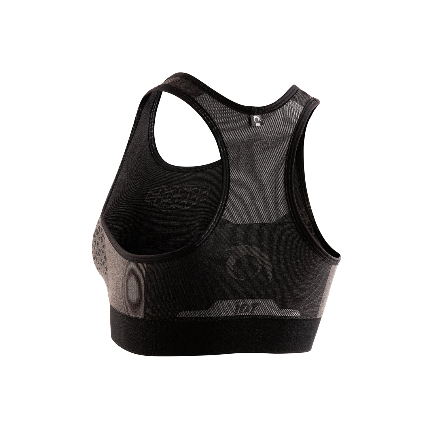 Lurbel Cristallo Top deportivo Negro Gris