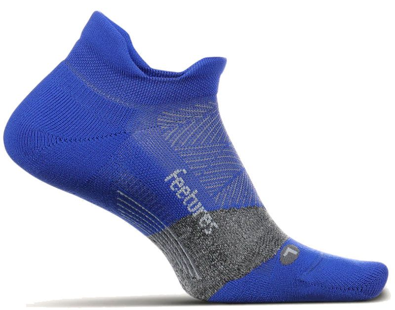 Calcetines Feetures Elite Azul royal Gris
