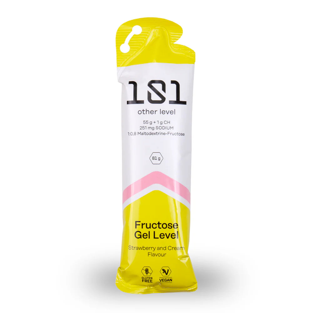 101 Other Level Fructose Gel - sabor Fresa y Nata 81 g