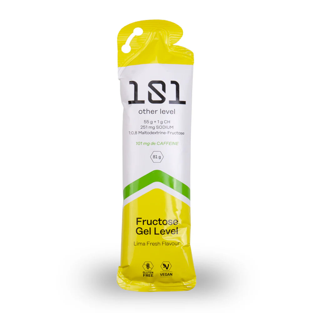 101 Other Level Fructose Gel Cafeína - sabor Lima Fresh 81 g