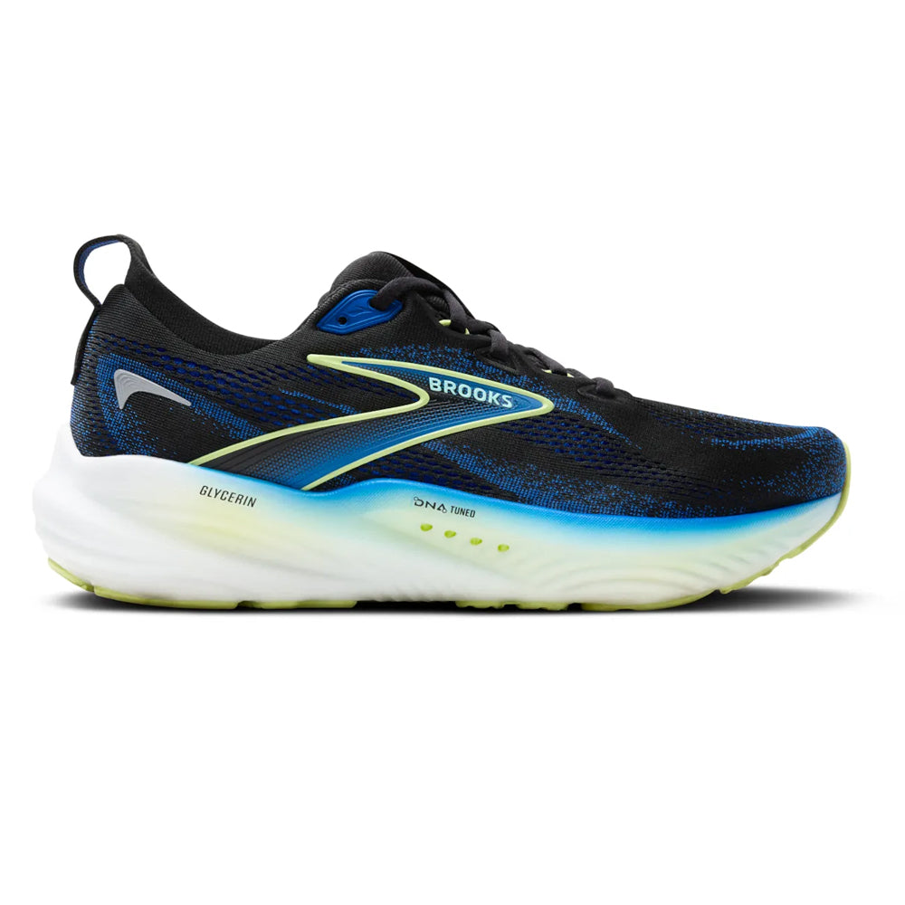 Brooks Glycerin 22 Negro Azul Amarillo