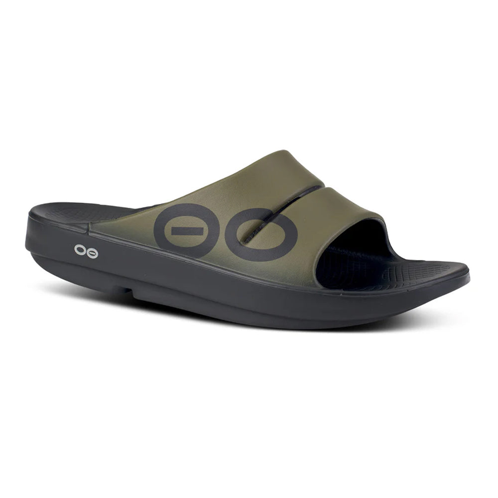 OOFOS Recovery OOAHH Sport Verde táctico