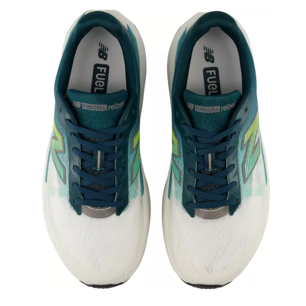New Balance FuelCell Rebel V5 Verde Blanco
