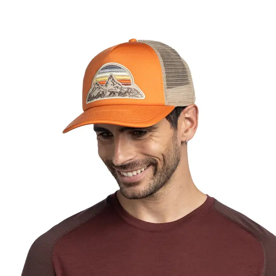Buff Gorra Trucker Naranja