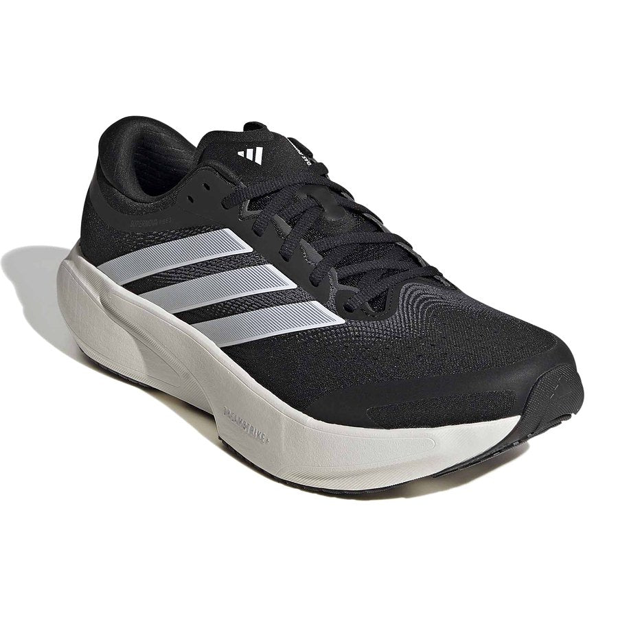 Zapatillas Adidas Supernova Rise 3 Negro Blanco vista tres cuartos