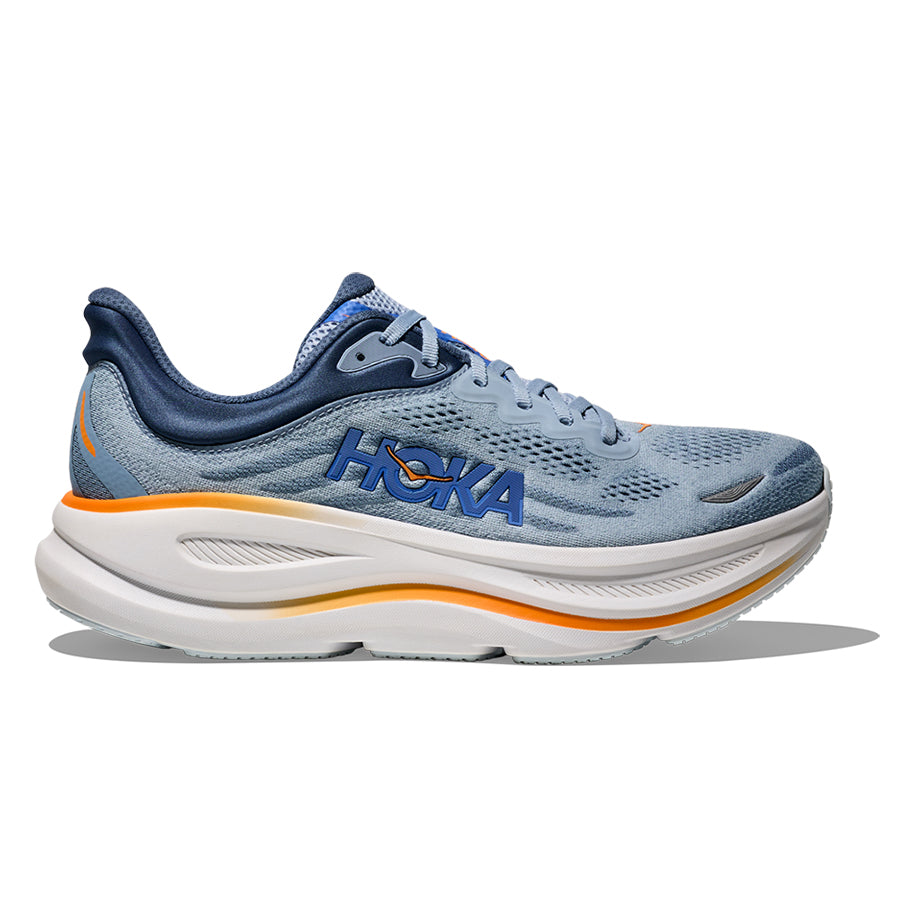 Hoka One One Bondi 9 Celeste Naranja