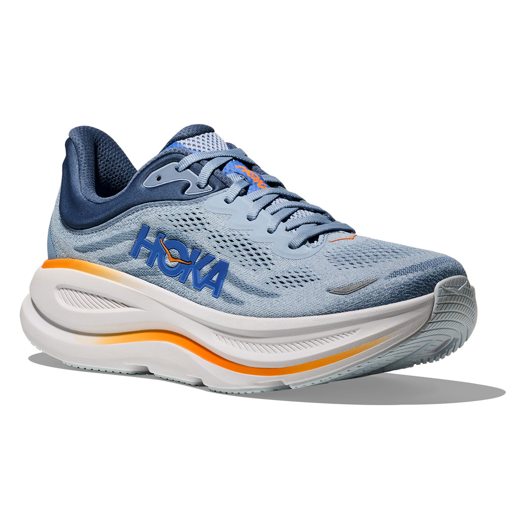 Hoka One One Bondi 9 Celeste Naranja