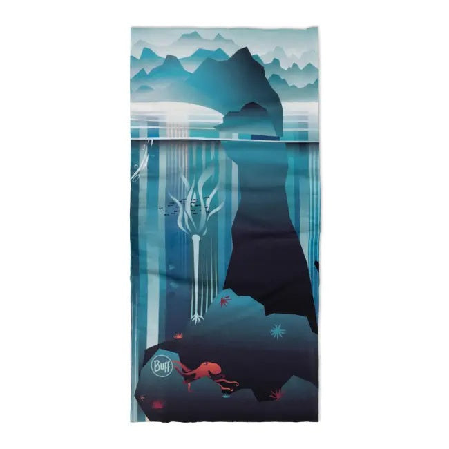 Buff Braga de cuello ORIGINAL ECOSTRETCH Multifuncional NEW Azul