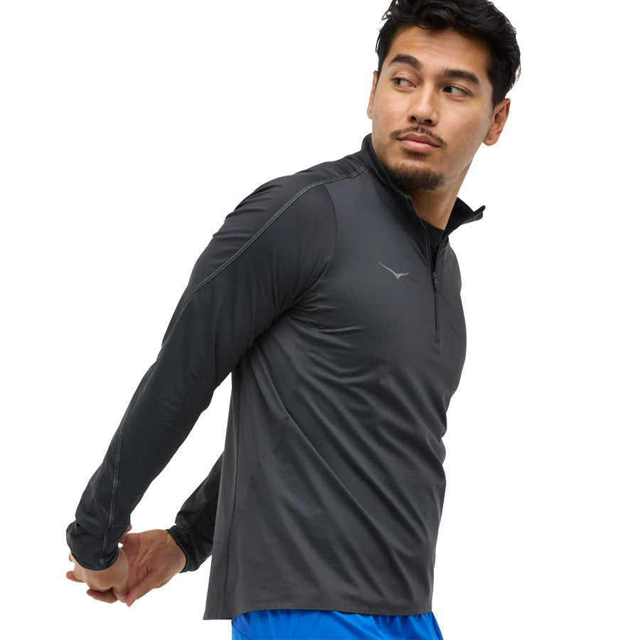 Hoka One One camiseta Glidetech Quarter Zip