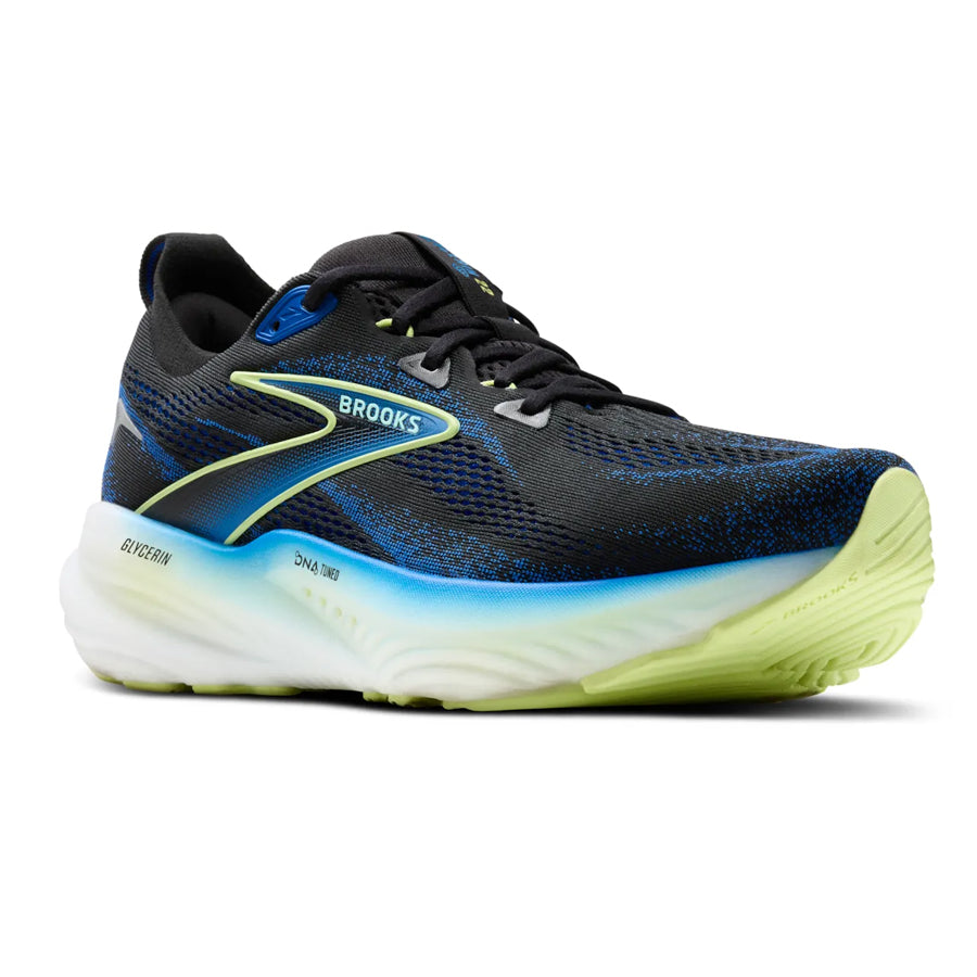 Brooks Glycerin 22 Negro Azul Amarillo