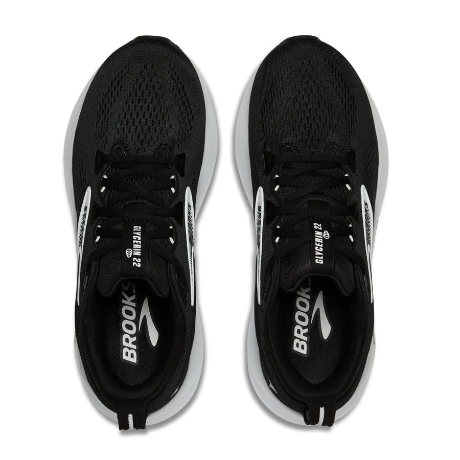 Brooks Glycerin 22 Negro Blanco
