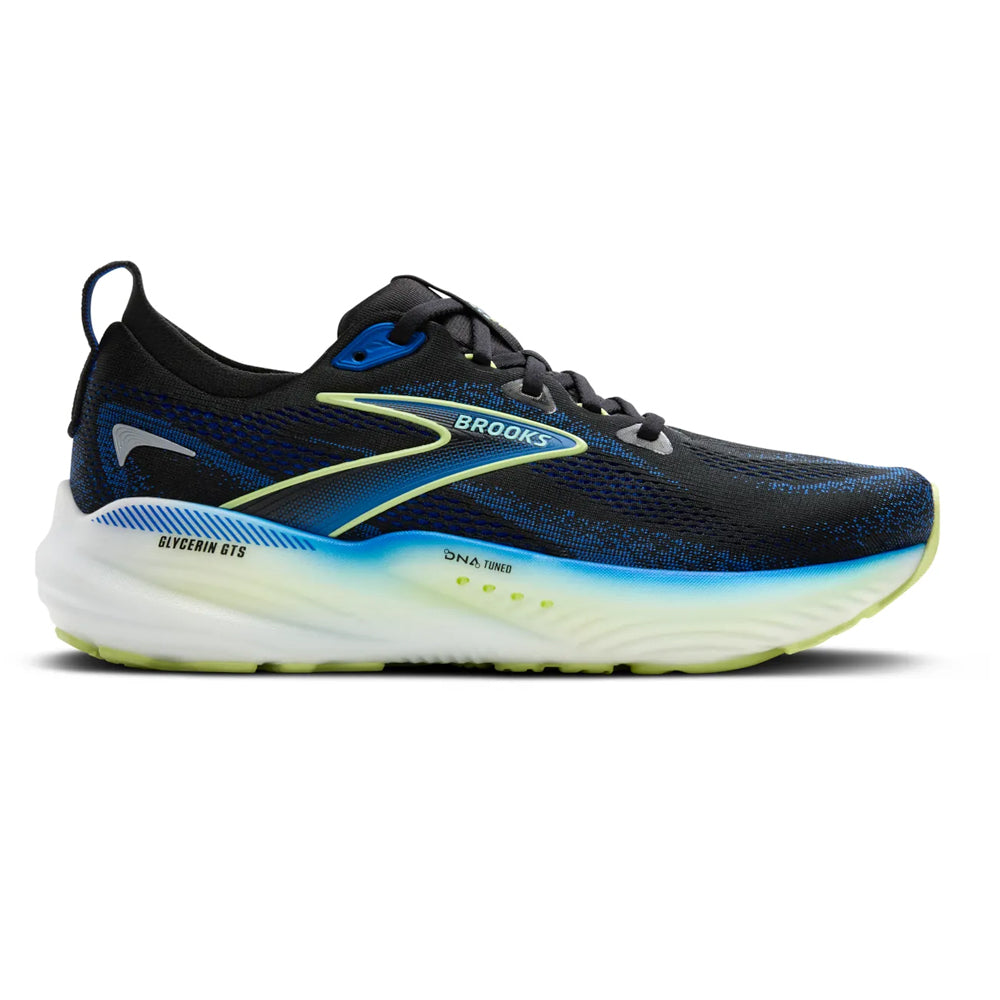 Brooks Glycerin GTS 22 Negro Azul Amarillo