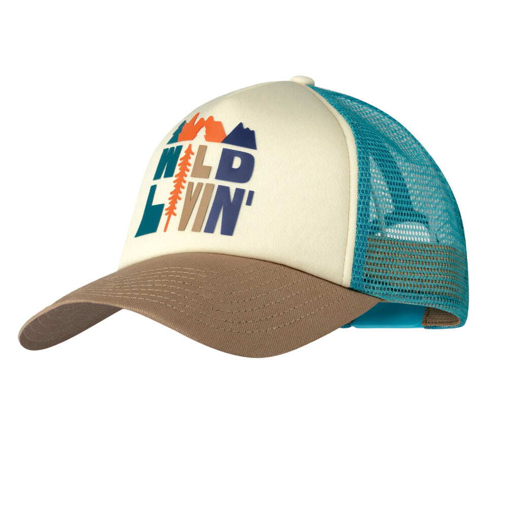 Buff Gorra Trucker Marrón Azul