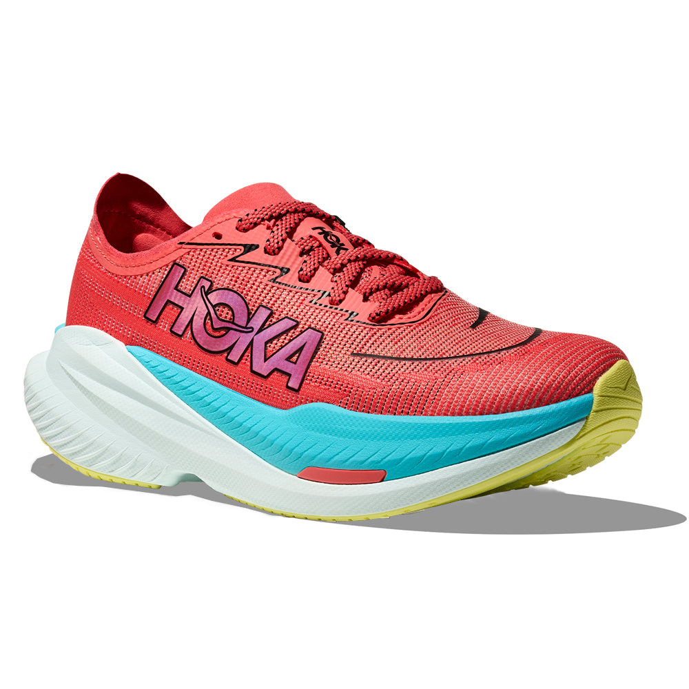 Hoka One One Mach X 2 Rojo Azul Amarillo