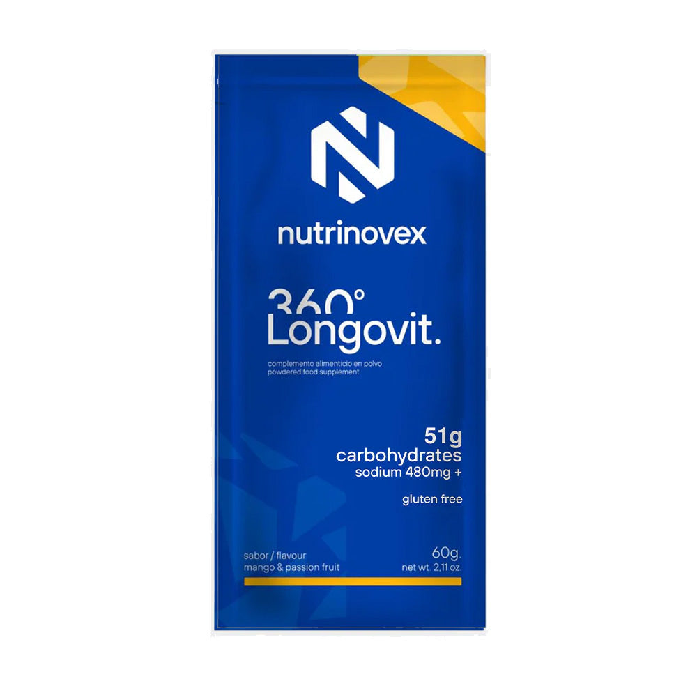 Nutrinovex Longovit 360 Drink 51g carbohidratos y 480mg sodio