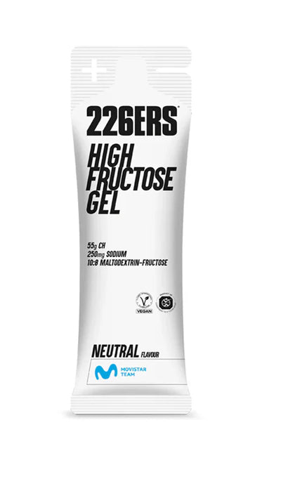 226ERS High Fructose Gel 80g sin cafeína Neutro