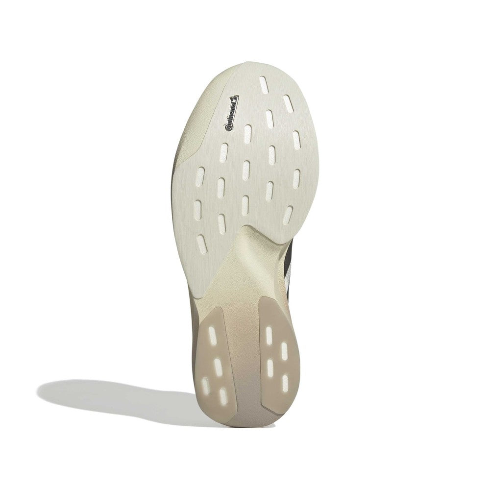 Zapatillas Adidas Adizero Evo SL Woven Blanco Marrón Plata, suela con goma Continental