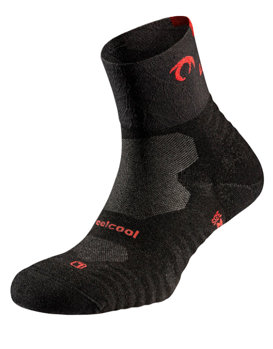 Calcetines Lurbel Bmax Stone pro trail/running negro rojo - ADSrunning