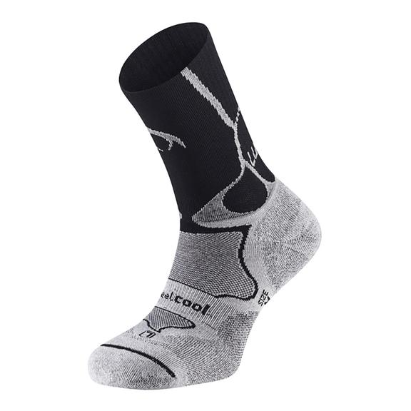 Calcetines Lurbel Espidium BmaxCool trail/running gris negro - ADSrunning