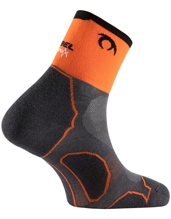 Calcetines Lurbel Bmax Desafío Four Gris Naranja