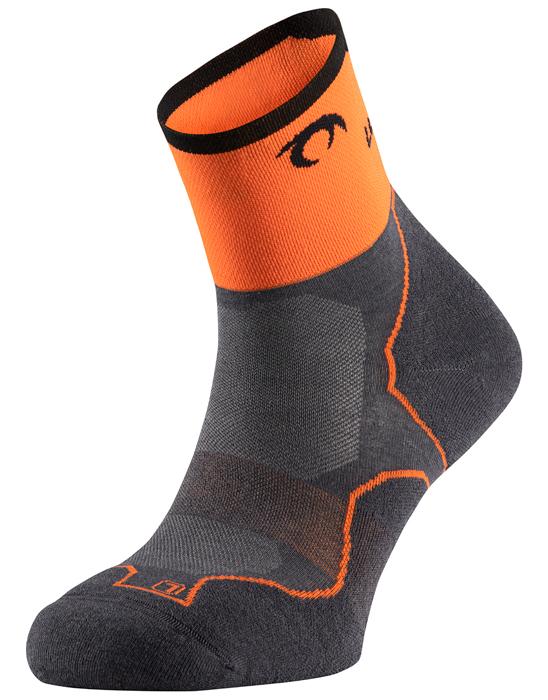 Calcetines Lurbel Bmax Desafío Four Gris Naranja