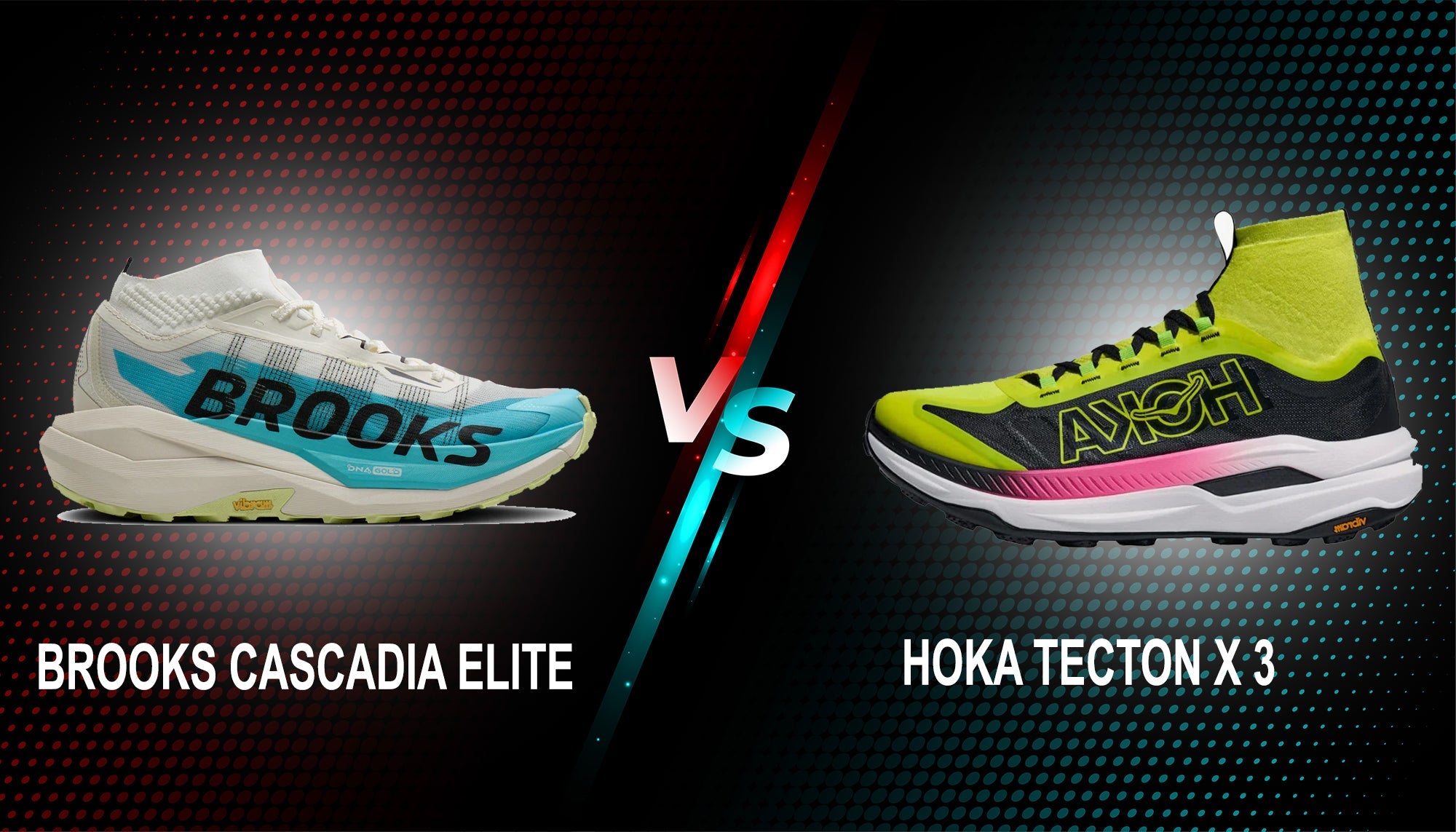 BROOKS CASCADIA ELITE VS HOKA TECTON X 3