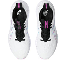 Cargar imagen en el visor de la galería, Asics Gel-Nimbus 26 Blanco Fucsia Celeste
