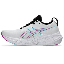 Cargar imagen en el visor de la galería, Asics Gel-Nimbus 26 Blanco Fucsia Celeste
