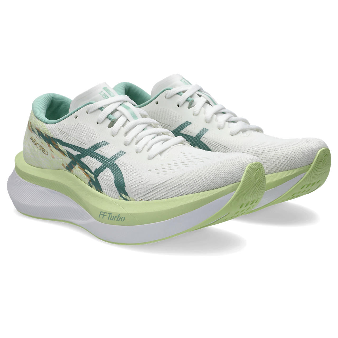 Asics Magic Speed 4 Verde Blanco