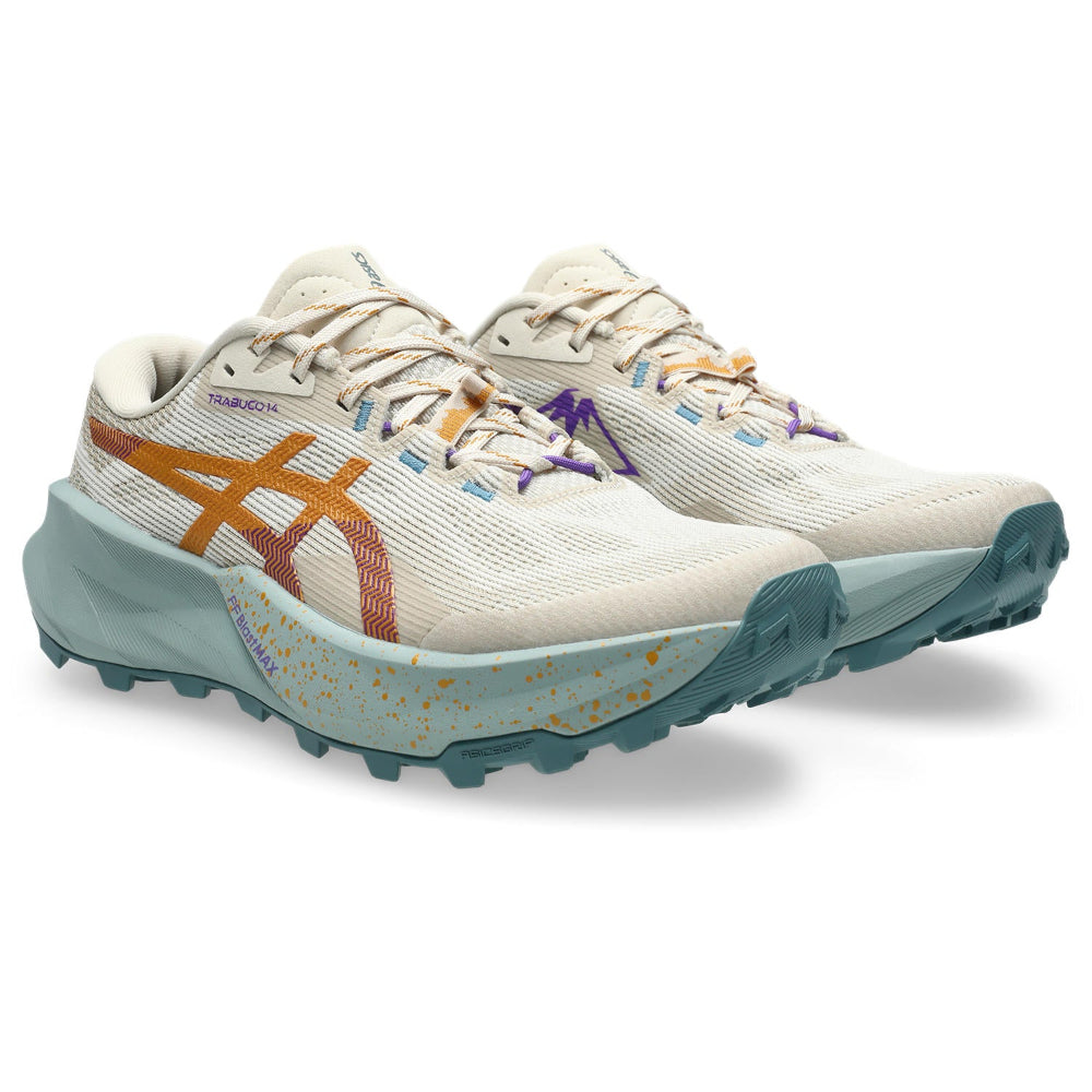 Asics Trabuco 14 Beige turquesa