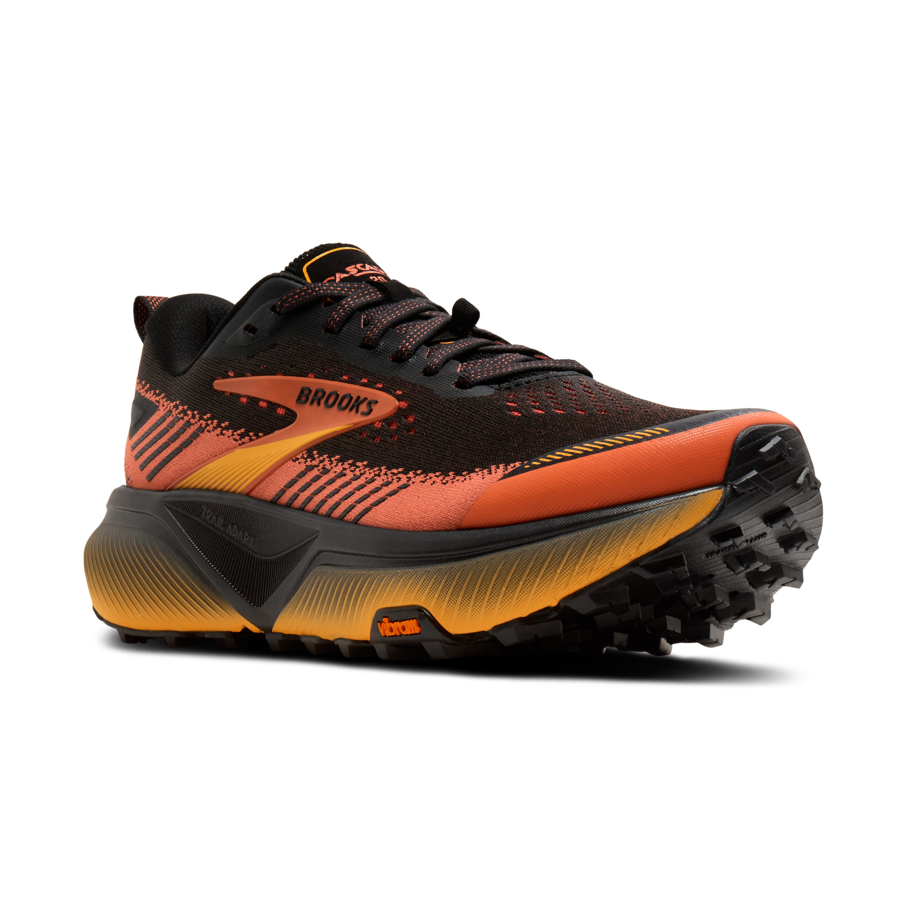 Brooks Cascadia 20 Negro Naranja