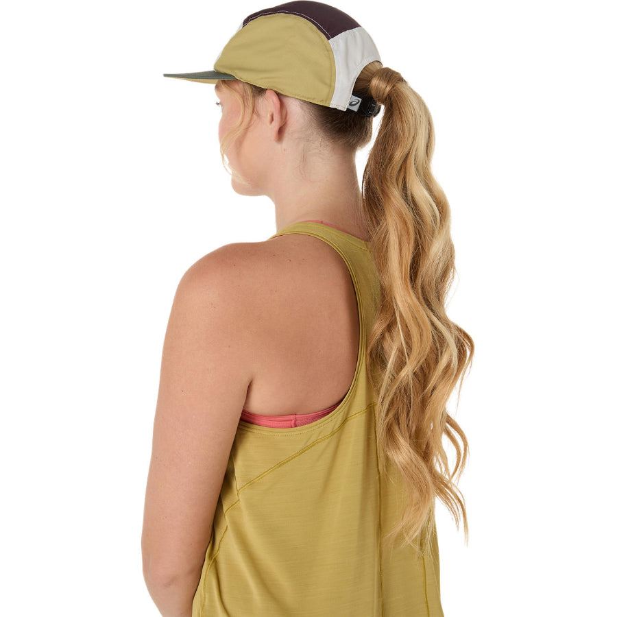 Asics gorra 5 Panel Verde