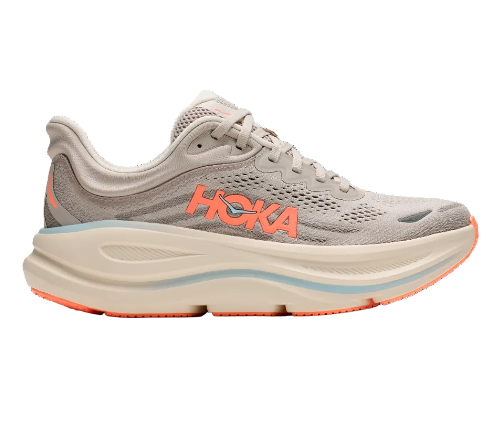Hoka One One Bondi 9 W Gris Rosa