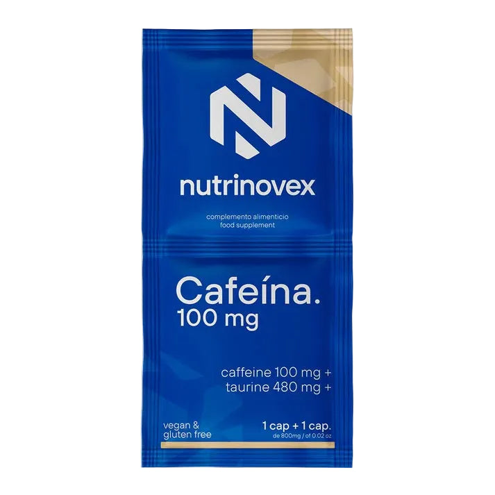 Nutrinovex cápsulas duplo Cafeína + Taurina