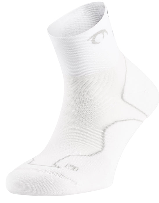 Calcetines Lurbel Distance Three Blanco - S (36-38) en ADS Running Shop