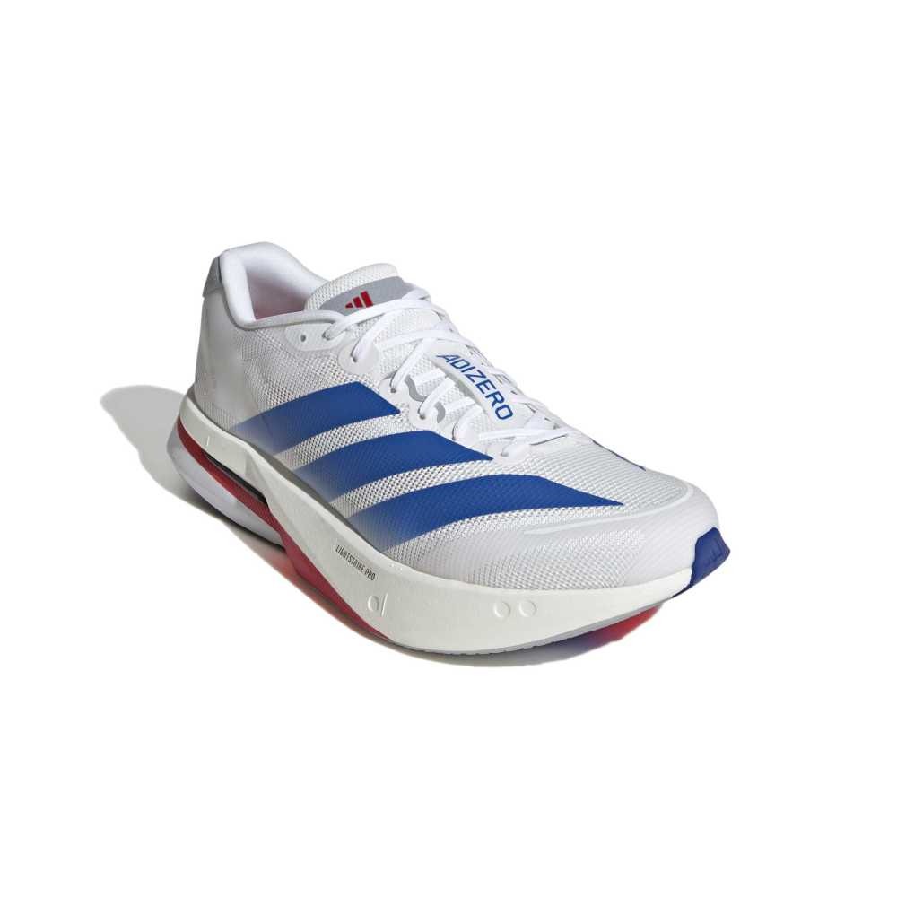 Adidas Adizero Boston 13 Blanco Azul Rojo