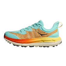 Cargar imagen en el visor de la galería, Hoka One One Mafate Speed 4 Celeste Naranja
