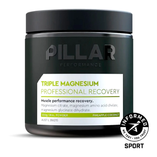 PILLAR Performance Recuperador Triple Magnesium Piña y Coco 200g