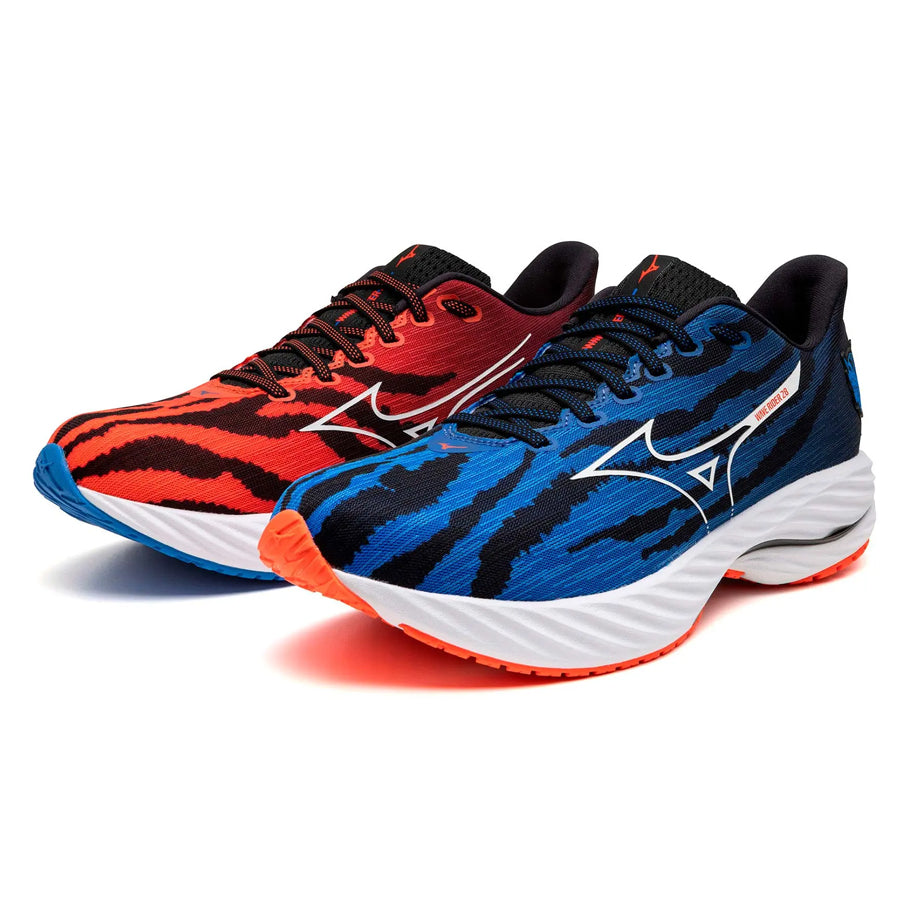 Mizuno Wave Rider 28 Azul Rojo Unisex