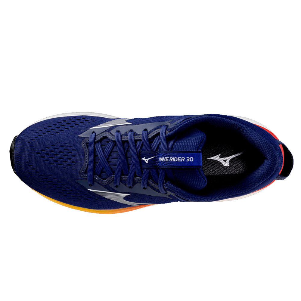 Mizuno Wave Rider 30 Azul marino Naranja