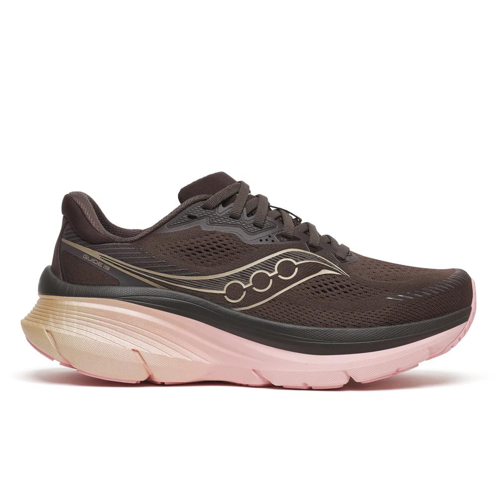 Saucony Guide 19 Marron Rosa
